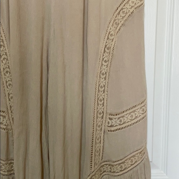 NWT Free People Lovin's Easy Lace Mix Pants - Picture 12 of 16